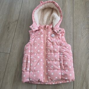 Pink Polka Dot Kids Vest